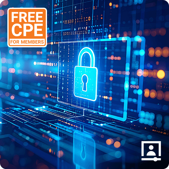 Free CPE for Members, lock on a screen