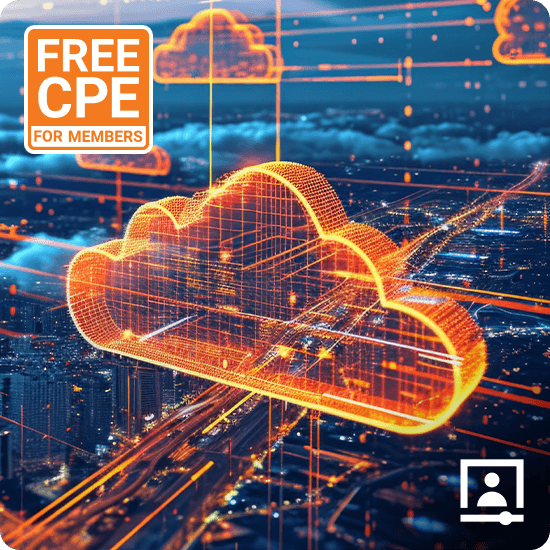 Free CPE for members, cloud computing
