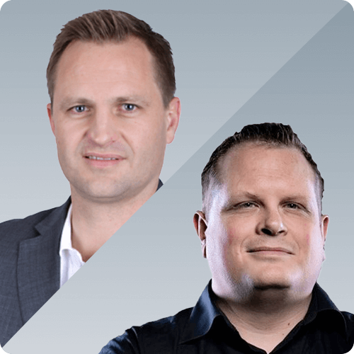 Frans Geldenhuys and Gustav Silvo