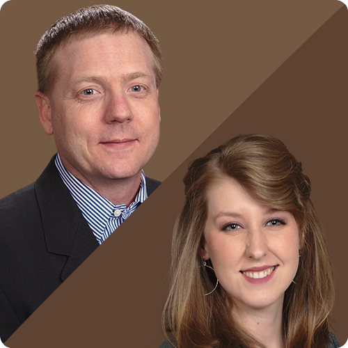 Tom Conkle and Kelly Hood