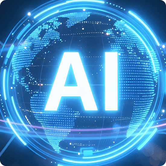  A visual representation of the phrase "ai" repeated multiple times, creating a rhythmic and playful text design.