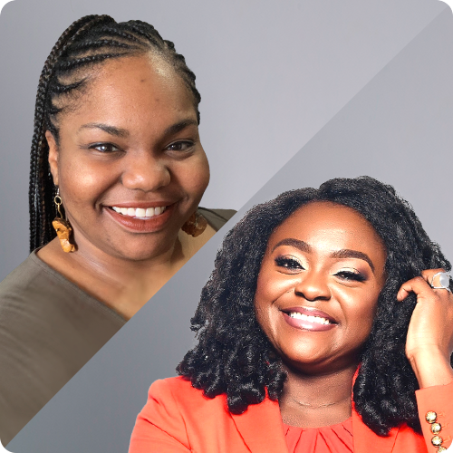 Hollee Magrum- Willis and Belinda Enoma 