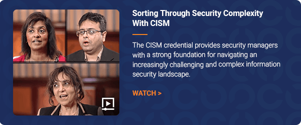 Sorting Through Security Complexity with CISM