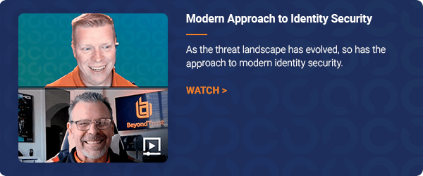 Modern Approach to Identity Security