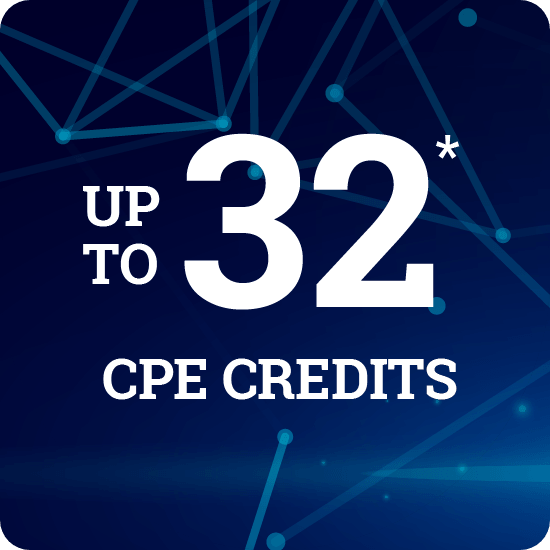 Up to 32 CPE Credits