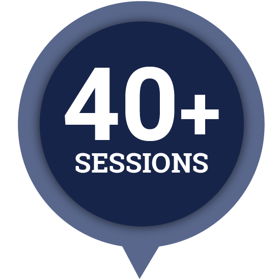 40+ Sessions
