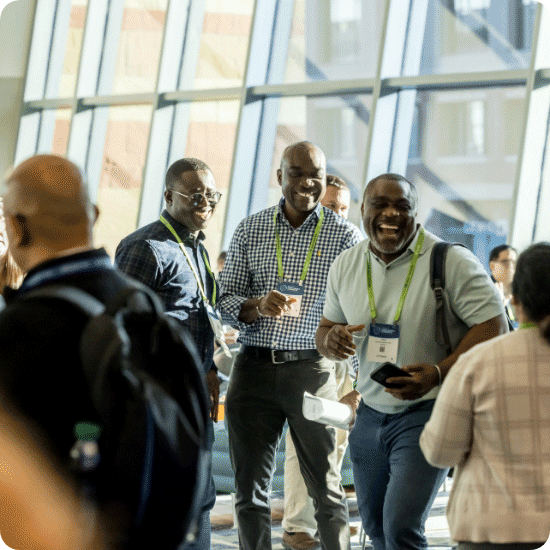 Group of people socializing