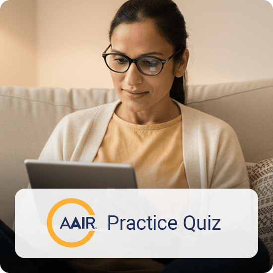 AAIR Practice Quiz