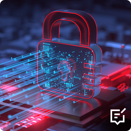 A digital padlock