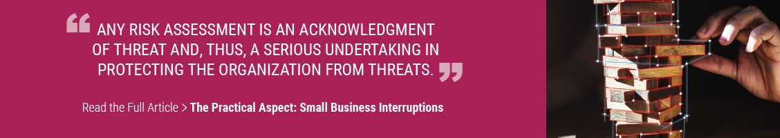 Small Business Interruptions Banner