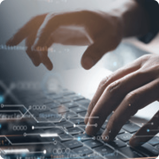 Making the Software Supply Chain Practical - hands typing on keyboard