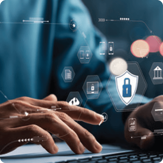 Selling Security’s Value Proposition - person typing on computer