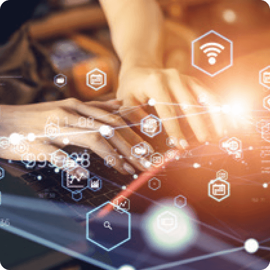 Extended Accountability of the CIO - hands typing on keyboard