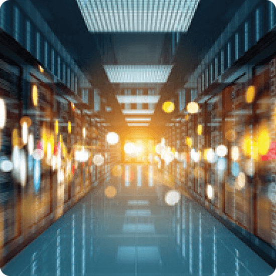 How to Elevate the SOC to the Next Level - hallway with servers