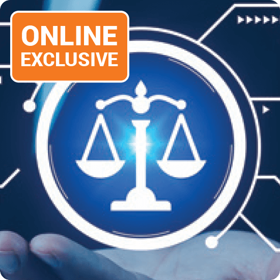 The phrase "the law of the internet" displayed prominently on a digital background, symbolizing online regulations and guidelines.