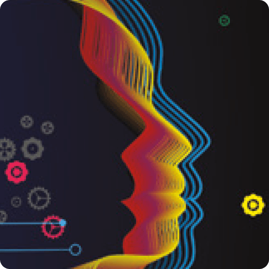Cover of "The Art of the Mind," featuring abstract artwork and the title in bold typography