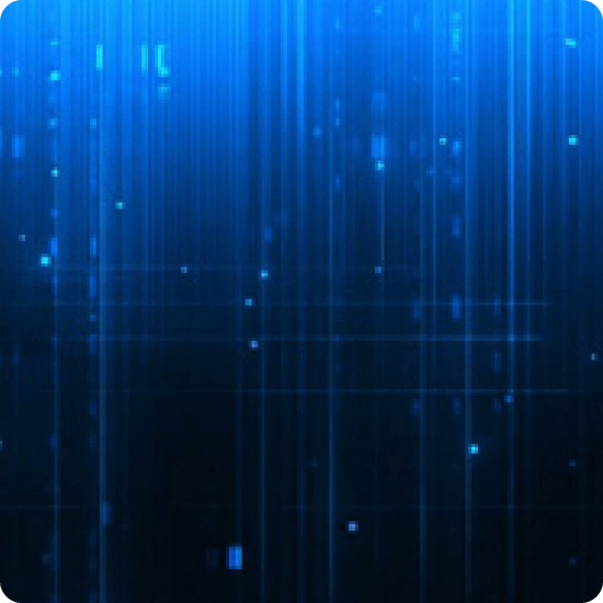 Abstract digital background on dark blue background