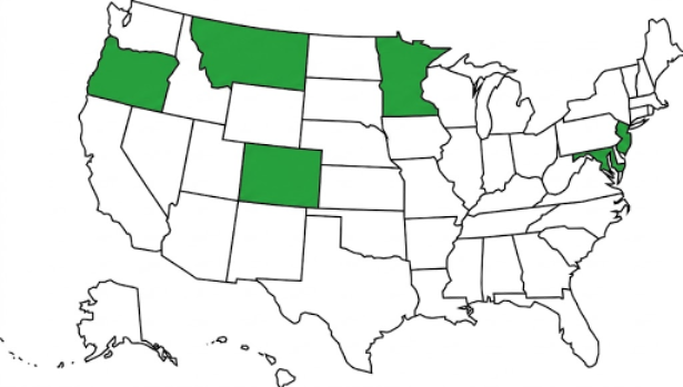 Map of the United States