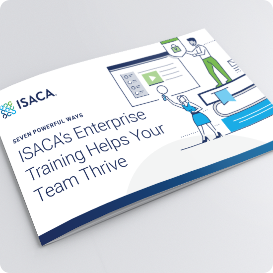 ISACA's Enterprise Training Helps Your Team Thrive