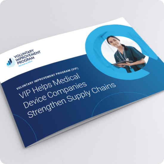 VIP Helps Medical Device Companies Strengthen Supply Chains
