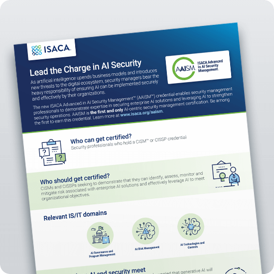 Lead the Charge in AI Security