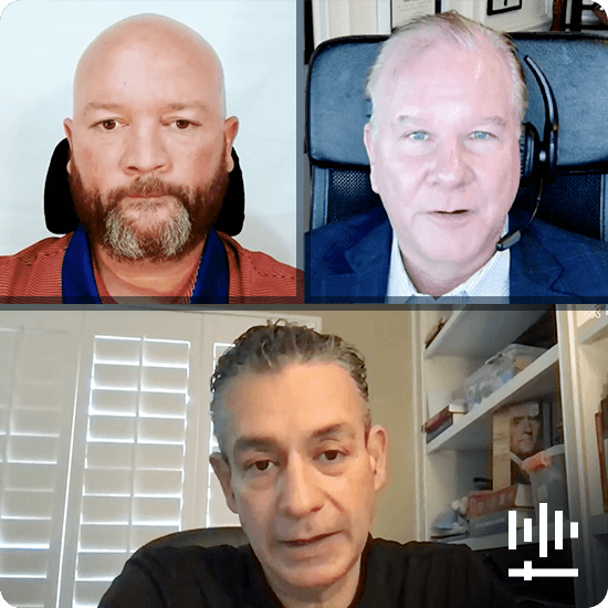 Chris McGowan, Rex Johnson and Hamlet Khodaverdian