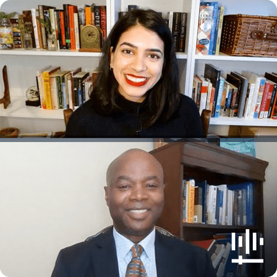 Safia Kazi and Dr. Patrick Offor