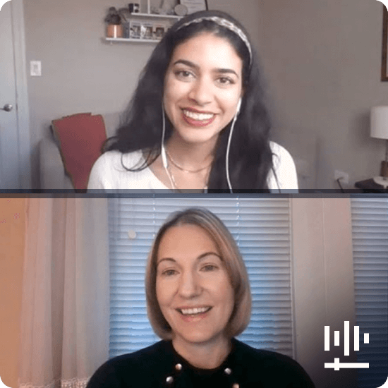 Safia Kazi and Mary Carmichael