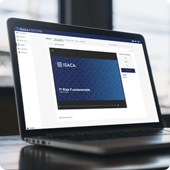 An open laptop