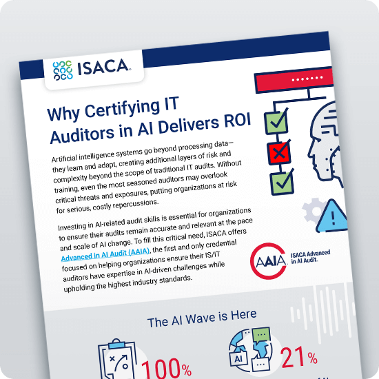 Why Certifying IT Auditors in AI Delivers ROI