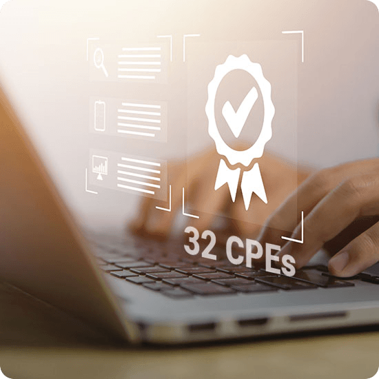 32 CPEs with a checkmark