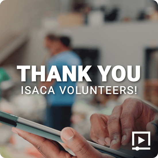 Thank You ISACA Volunteers