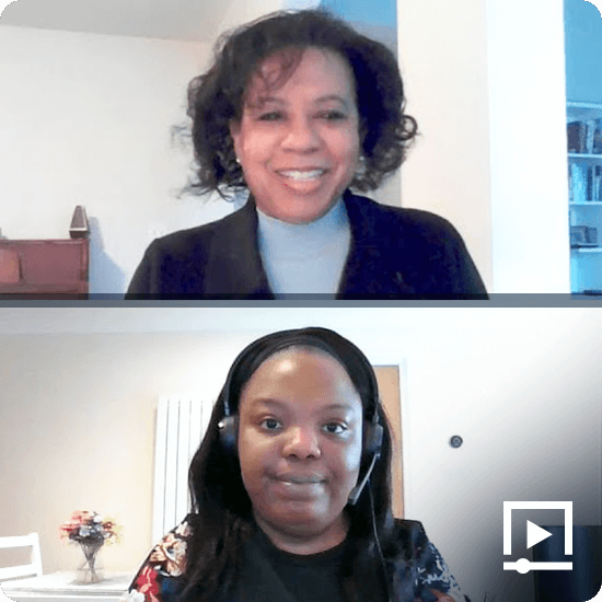 Robin Lyons and Sandra Kuyengwa